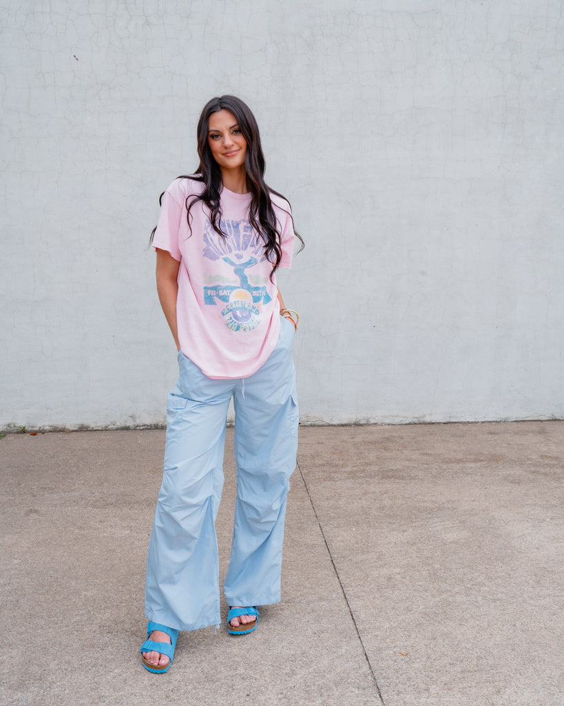 Pink Floyd Pepperland Thrifted Tee-Graphic Tees-LIVYLU-Usher & Co - Women's Boutique Located in Atoka, OK and Durant, OK
