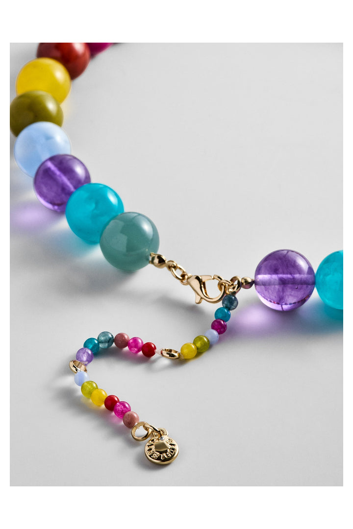 Baublebar: Mini Jane Beaded Necklace - Multi-7- Jewelry-Baublebar-Usher & Co - Women's Boutique Located in Atoka, OK and Durant, OK