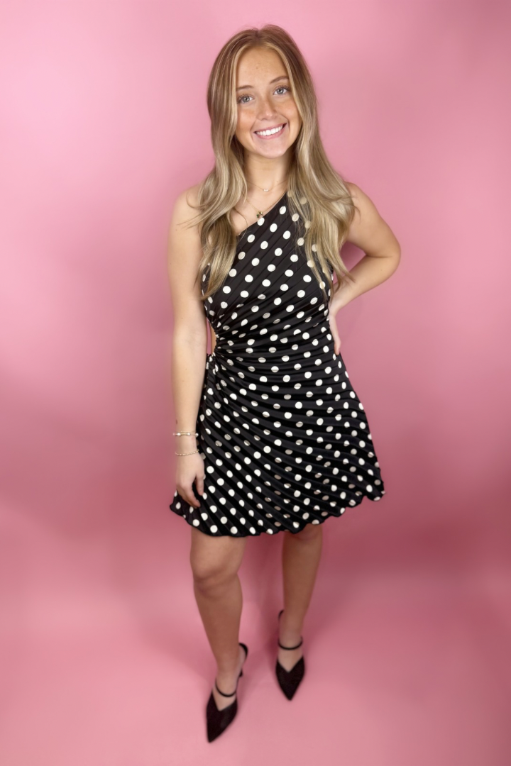 Flirts-A-Lot Mini Dress-6- Dress/Romp/Jump-Lena-Usher & Co - Women's Boutique Located in Atoka, OK and Durant, OK