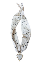 Eloise Closed Heart Burst Scarf Necklace-8- Accessory-VIRTUE-Usher & Co - Women's Boutique Located in Atoka, OK and Durant, OK