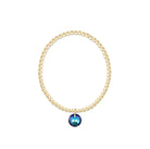 Enewton: Classic Gold 3mm Bracelet - Reflection Charm - Reflection-7- Jewelry-Enewton-Usher & Co - Women's Boutique Located in Atoka, OK and Durant, OK