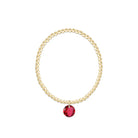 Enewton: Classic Gold 3mm Bracelet - Reflection Charm - Reflection-7- Jewelry-Enewton-Usher & Co - Women's Boutique Located in Atoka, OK and Durant, OK