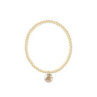Enewton: Classic Gold 3mm Bracelet - Reflection Charm - Reflection-7- Jewelry-Enewton-Usher & Co - Women's Boutique Located in Atoka, OK and Durant, OK