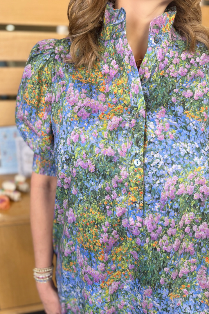 Wildflower Dress-6- Dress/Romp/Jump-ENTRO-Usher & Co - Women's Boutique Located in Atoka, OK and Durant, OK