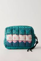 FP Movement: Printed Mini Case-Green Glow-10- Bags/Wallets-Free People Movement-Usher & Co - Women's Boutique Located in Atoka, OK and Durant, OK