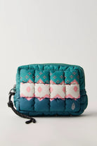 FP Movement: Printed Mini Case-Green Glow-10- Bags/Wallets-Free People Movement-Usher & Co - Women's Boutique Located in Atoka, OK and Durant, OK