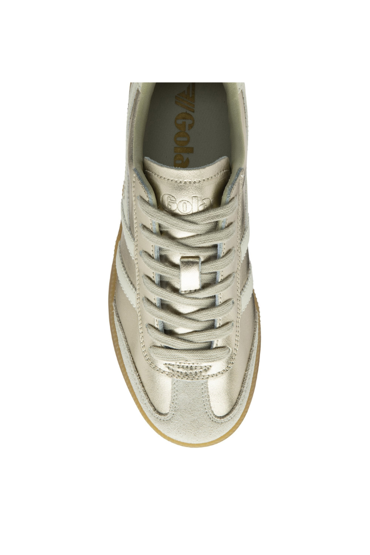 Gola: Viper-Metallic Gold/Off White-9- Shoes-GOLA-Usher & Co - Women's Boutique Located in Atoka, OK and Durant, OK