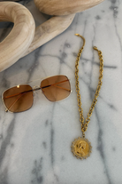 Gold Coin Necklace-7- Jewelry-ChanSutt Pearls-Usher & Co - Women's Boutique Located in Atoka, OK and Durant, OK