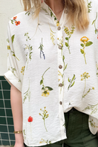 Goldie Floral Top-1- Tops-Umgee-Usher & Co - Women's Boutique Located in Atoka, OK and Durant, OK