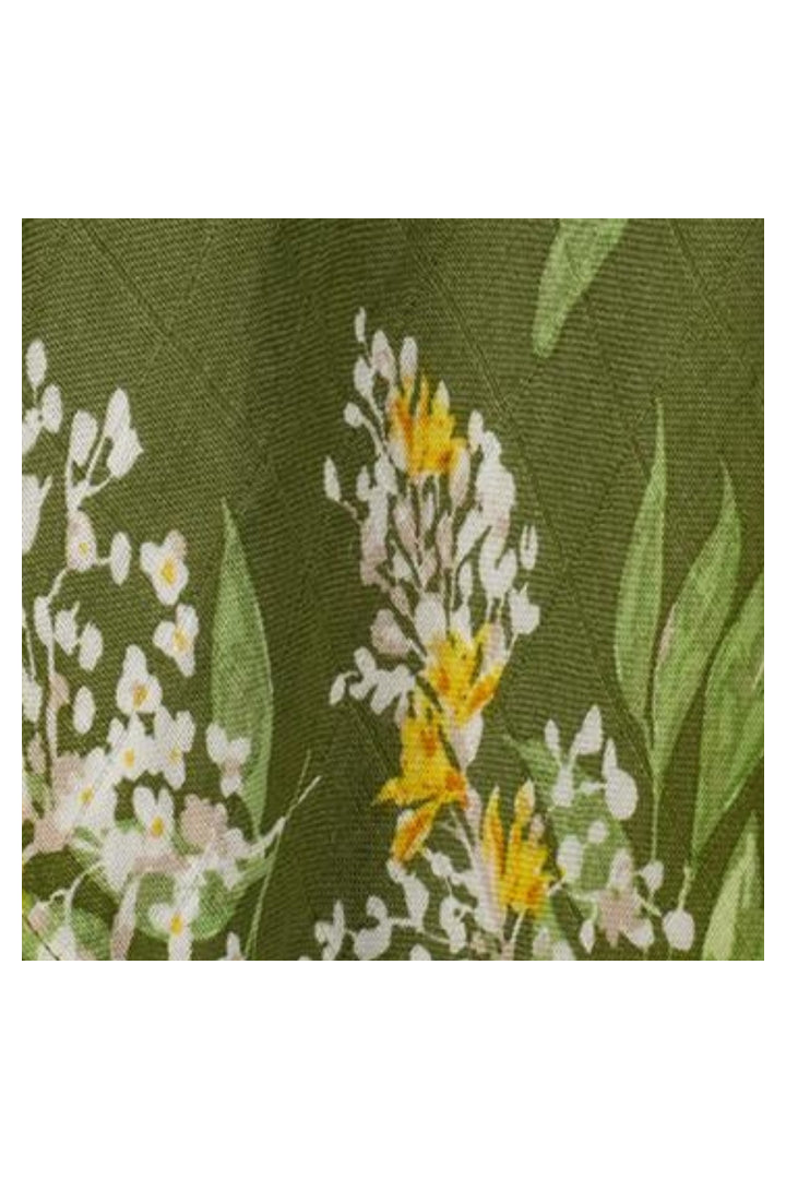 Milkbarn: Bamboo Burp Cloths - Green Floral-12- Baby/Kids/Men-Milkbarn-Usher & Co - Women's Boutique Located in Atoka, OK and Durant, OK