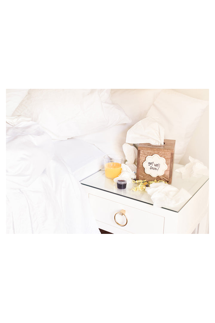 Happy Everything: Mini Wood Tissue Box-5 in-11- Gift/Home-Happy Everything-Usher & Co - Women's Boutique Located in Atoka, OK and Durant, OK