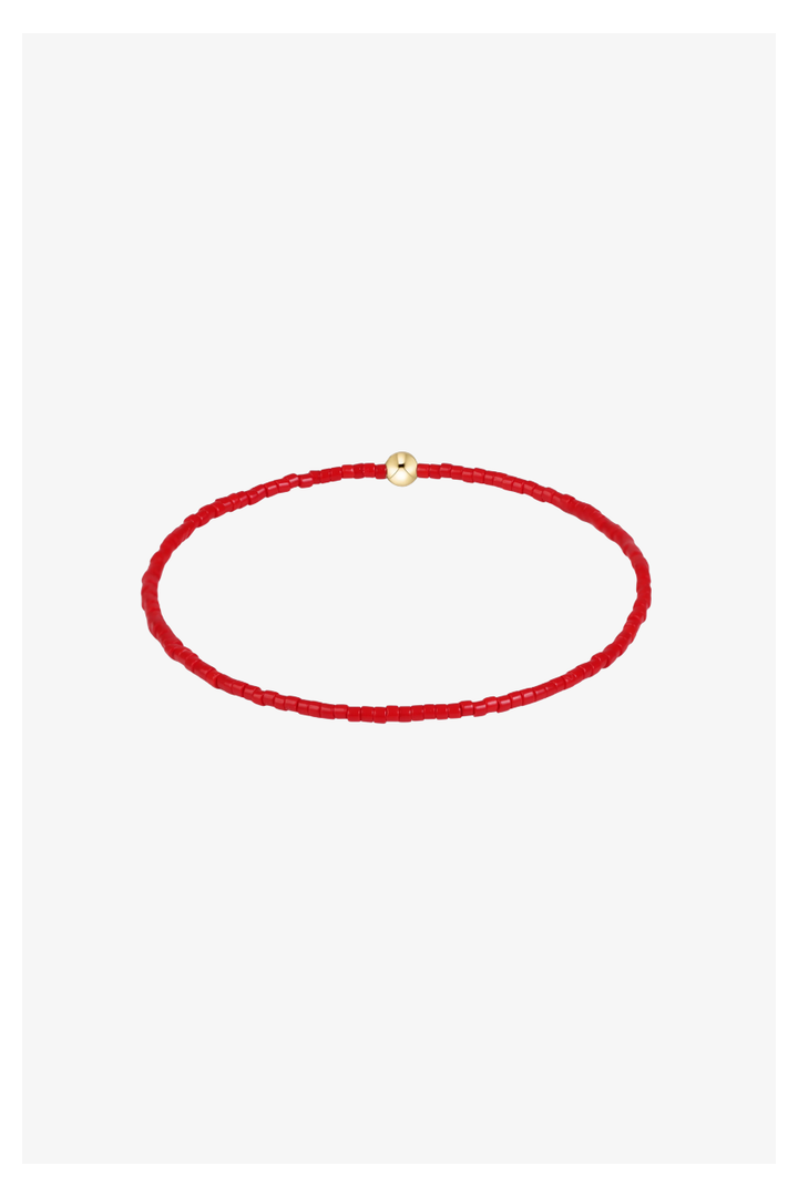 Enewton: Gameday Hope Classic Bracelet - Red-7- Jewelry-Enewton-Usher & Co - Women's Boutique Located in Atoka, OK and Durant, OK