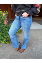 Hidden: Ryan Bootcut Jeans-5- Denim-Hidden-Usher & Co - Women's Boutique Located in Atoka, OK and Durant, OK