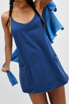 Free People Movement: Hot Shot Mini Dress-Black Grape-6- Dress/Romp/Jump-Free People Movement-Usher & Co - Women's Boutique Located in Atoka, OK and Durant, OK