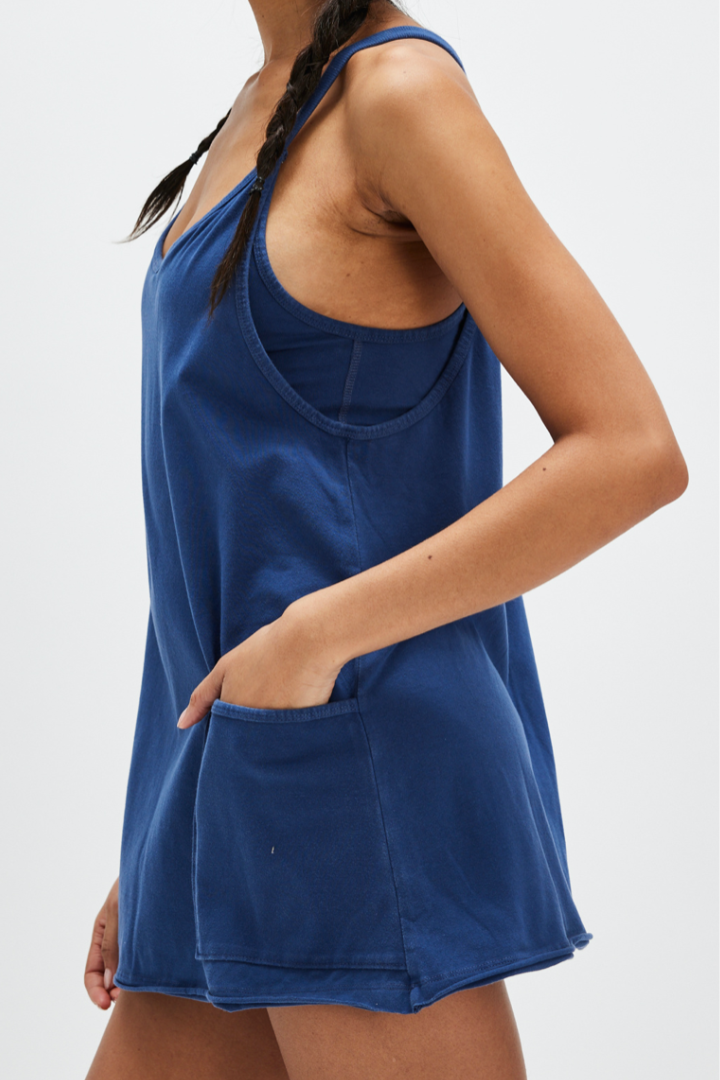 Free People Movement: Hot Shot Mini Dress-Black Grape-6- Dress/Romp/Jump-Free People Movement-Usher & Co - Women's Boutique Located in Atoka, OK and Durant, OK