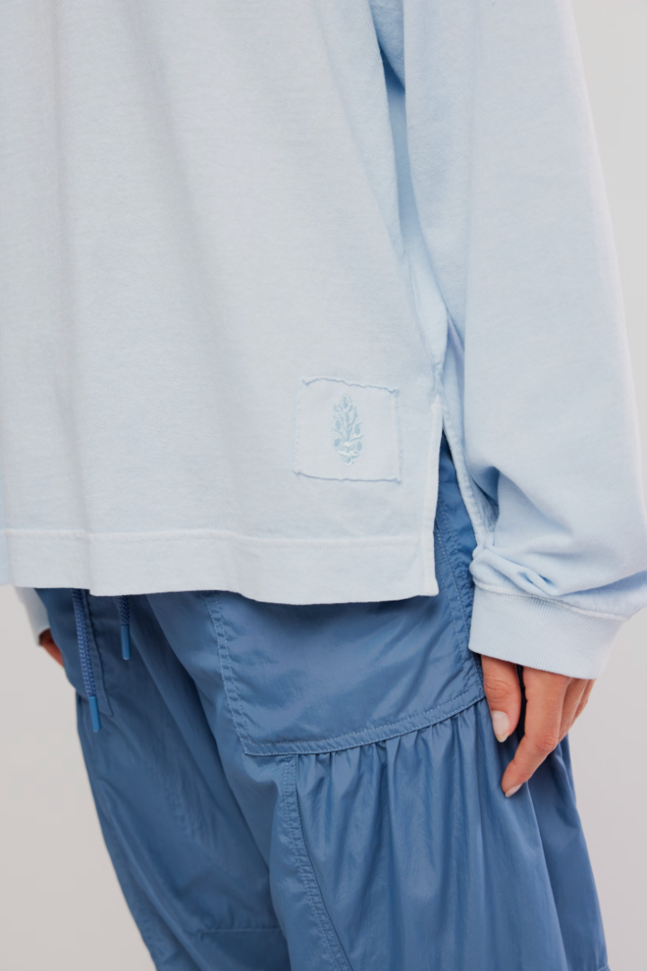 FP Movement: Hustle Layer-Slate-1- Tops-Free People Movement-Usher & Co - Women's Boutique Located in Atoka, OK and Durant, OK