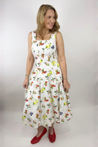 The Orchard Midi Dress-6- Dress/Romp/Jump-Skies Are Blue-Usher & Co - Women's Boutique Located in Atoka, OK and Durant, OK