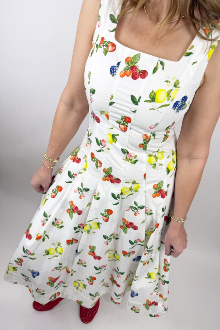 The Orchard Midi Dress-6- Dress/Romp/Jump-Skies Are Blue-Usher & Co - Women's Boutique Located in Atoka, OK and Durant, OK