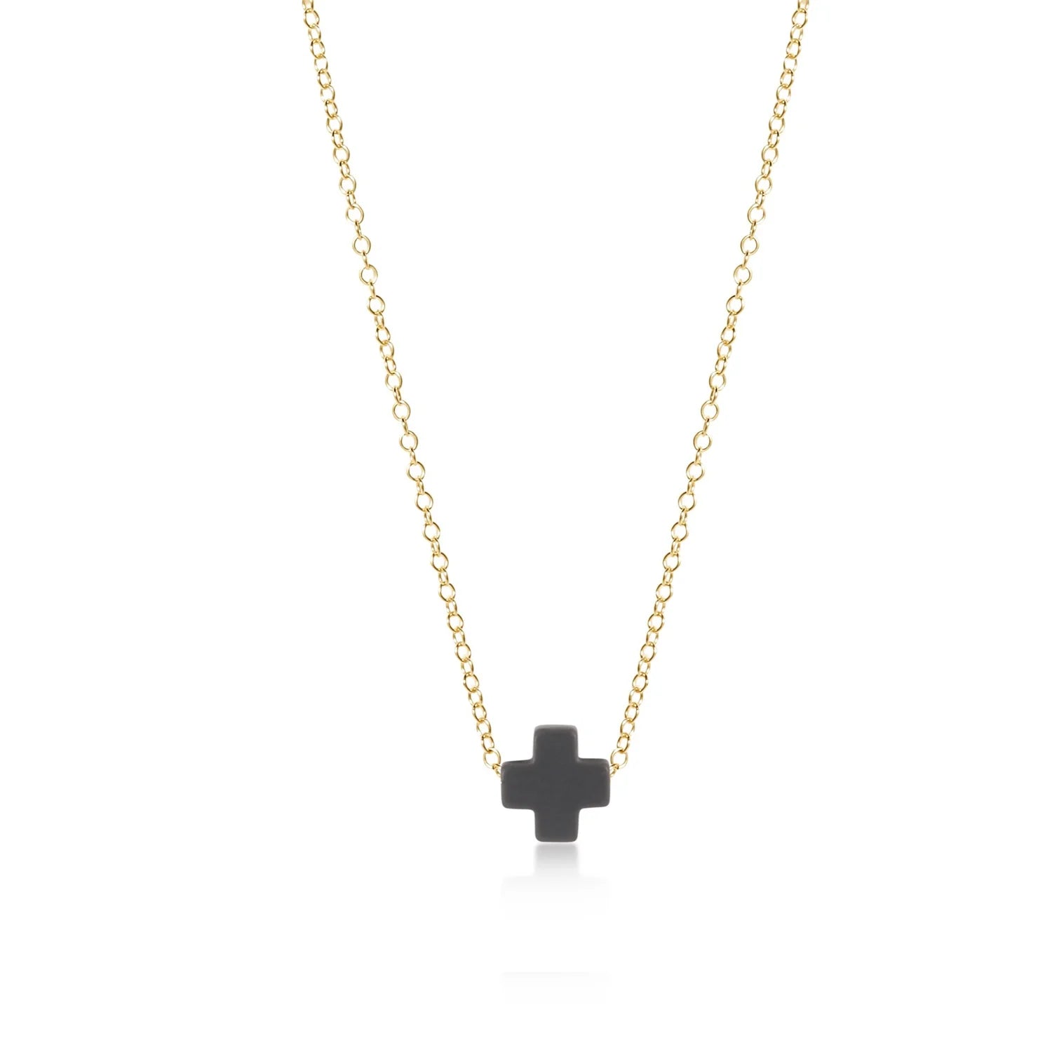 enewton: 16" Necklace Gold-Signature Cross-7- Jewelry-ENEWTON-Usher & Co - Women's Boutique Located in Atoka, OK and Durant, OK