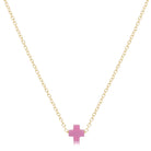 enewton: 16" Necklace Gold-Signature Cross Small-7- Jewelry-ENEWTON-Usher & Co - Women's Boutique Located in Atoka, OK and Durant, OK