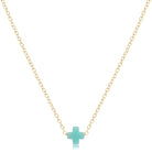 enewton: 16" Necklace Gold-Signature Cross Small-7- Jewelry-ENEWTON-Usher & Co - Women's Boutique Located in Atoka, OK and Durant, OK