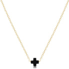 enewton: 16" Necklace Gold-Signature Cross Small-7- Jewelry-ENEWTON-Usher & Co - Women's Boutique Located in Atoka, OK and Durant, OK