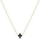 enewton: 16" Necklace Gold-Signature Cross Small-7- Jewelry-ENEWTON-Usher & Co - Women's Boutique Located in Atoka, OK and Durant, OK