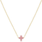 enewton: 16" Necklace Gold-Signature Cross Small-7- Jewelry-ENEWTON-Usher & Co - Women's Boutique Located in Atoka, OK and Durant, OK