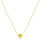 enewton: 16" Necklace Gold-Signature Cross Small-7- Jewelry-ENEWTON-Usher & Co - Women's Boutique Located in Atoka, OK and Durant, OK
