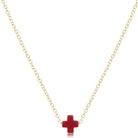 enewton: 16" Necklace Gold-Signature Cross Small-7- Jewelry-ENEWTON-Usher & Co - Women's Boutique Located in Atoka, OK and Durant, OK