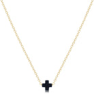 enewton: 16" Necklace Gold-Signature Cross Small-7- Jewelry-ENEWTON-Usher & Co - Women's Boutique Located in Atoka, OK and Durant, OK