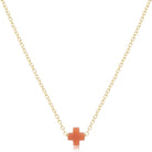 enewton: 16" Necklace Gold-Signature Cross Small-7- Jewelry-ENEWTON-Usher & Co - Women's Boutique Located in Atoka, OK and Durant, OK