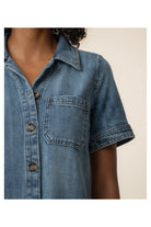 Kut From The Kloth: Parker Denim Dress - Unfailing-6- Dress/Romp/Jump-Kut From The Kloth-Usher & Co - Women's Boutique Located in Atoka, OK and Durant, OK