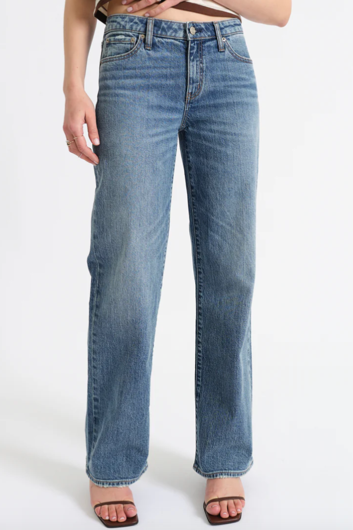 DAZE: Keeper Low Rise Straight-Heartbreak Vintage-5- Denim-DAZE-Usher & Co - Women's Boutique Located in Atoka, OK and Durant, OK