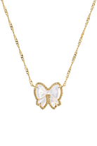 Kendra Scott: Haley Bow-Gold Ivory-7- Jewelry-Kendra Scott-Usher & Co - Women's Boutique Located in Atoka, OK and Durant, OK
