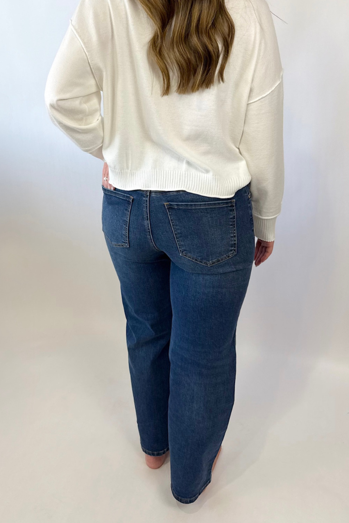 Kut From The Kloth: Charlotte High-Rise Jeans-Consul-5- Denim-KUT FROM THE KLOTH-Usher & Co - Women's Boutique Located in Atoka, OK and Durant, OK