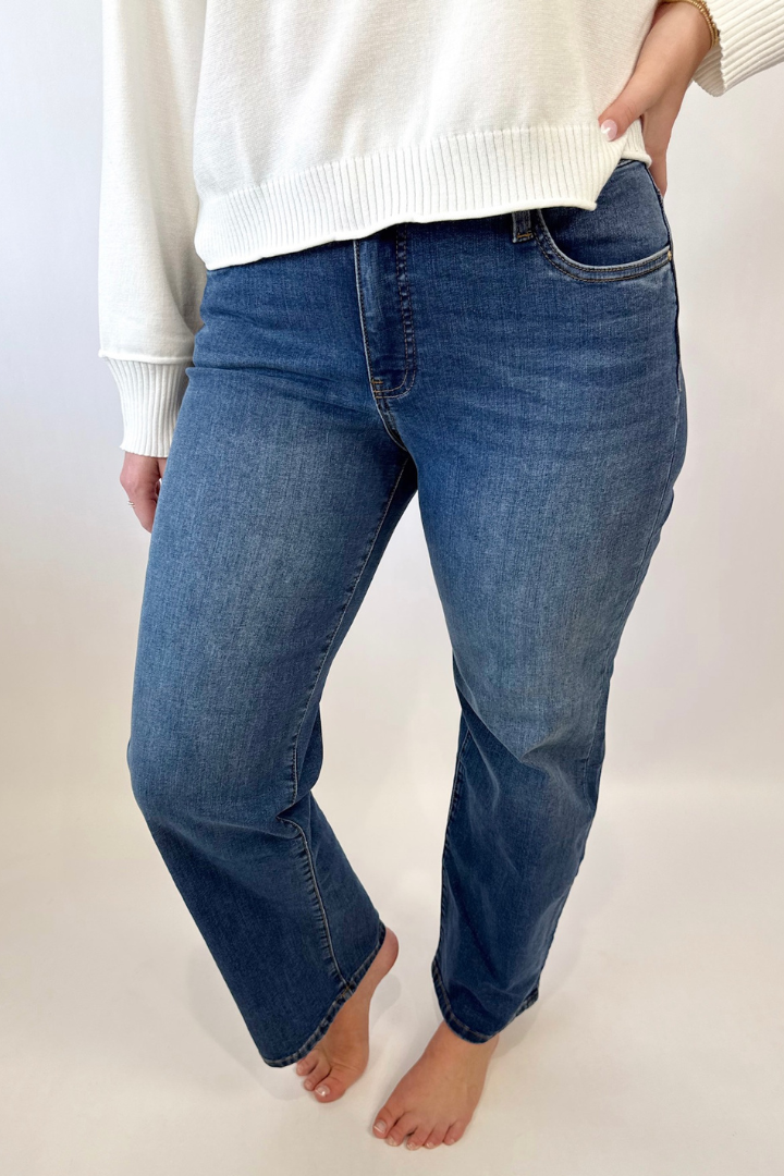 Kut From The Kloth: Charlotte High-Rise Jeans-Consul-5- Denim-KUT FROM THE KLOTH-Usher & Co - Women's Boutique Located in Atoka, OK and Durant, OK