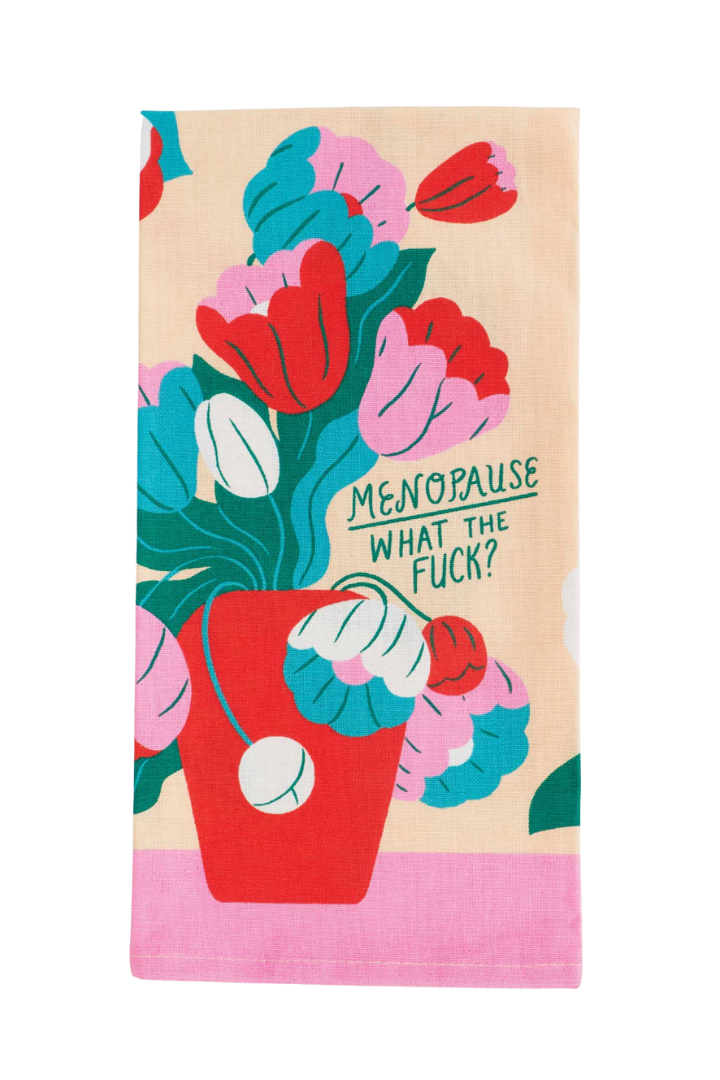 Menopause Dish Towel-11- Gift/Home-Blue Q-Usher & Co - Women's Boutique Located in Atoka, OK and Durant, OK