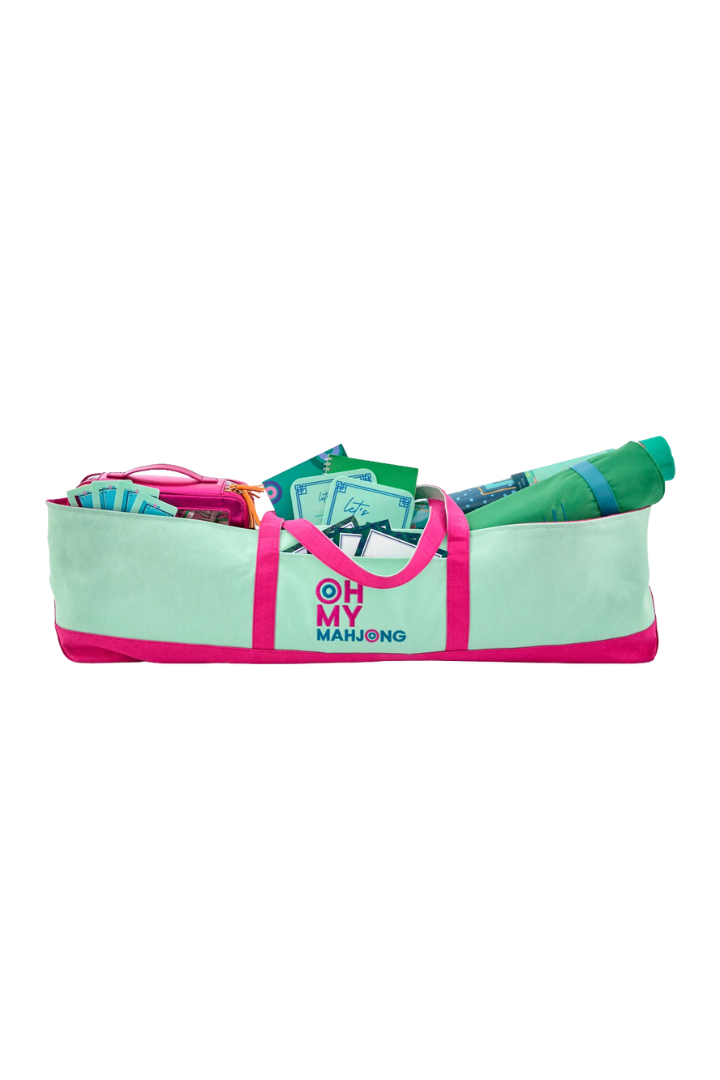 Oh My Mahjong: Mint Mat Storage Bag-11- Gift/Home-Oh My Mahjong-Usher & Co - Women's Boutique Located in Atoka, OK and Durant, OK