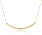 enewton: 16" Necklace Gold-Bliss Bar Textured Gold-7- Jewelry-ENEWTON-Usher & Co - Women's Boutique Located in Atoka, OK and Durant, OK