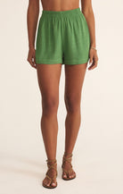 Z SUPPLY: Scout Linen Rayon Short-Lawn-4- Bottoms-Z SUPPLY-Usher & Co - Women's Boutique Located in Atoka, OK and Durant, OK