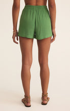 Z SUPPLY: Scout Linen Rayon Short-Lawn-4- Bottoms-Z SUPPLY-Usher & Co - Women's Boutique Located in Atoka, OK and Durant, OK