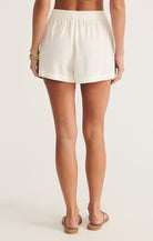 Z SUPPLY: Scout Linen Rayon Short-Sea Salt-4- Bottoms-Z SUPPLY-Usher & Co - Women's Boutique Located in Atoka, OK and Durant, OK