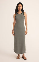 Z SUPPLY: Goodwin Stripe Midi Dress-6- Dress/Romp/Jump-Z SUPPLY-Usher & Co - Women's Boutique Located in Atoka, OK and Durant, OK