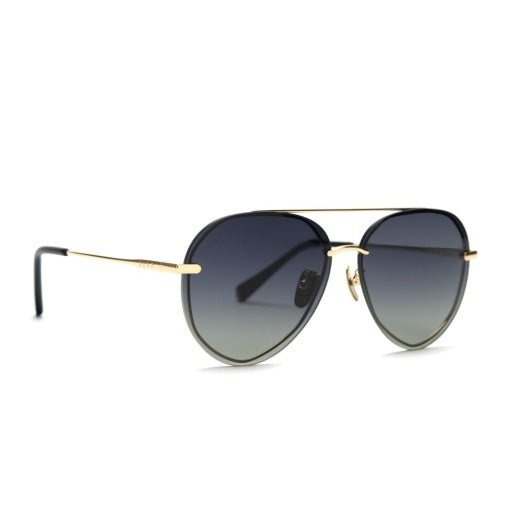 DIFF: Lenox Gold Black Grey Gradient Polarized-8- Accessory-DIFF-Usher & Co - Women's Boutique Located in Atoka, OK and Durant, OK