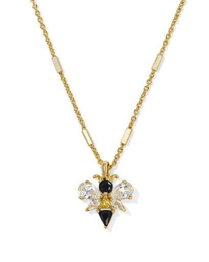 KENDRA SCOTT: Bee Necklace-Gold-7- Jewelry-KENDRA SCOTT-Usher & Co - Women's Boutique Located in Atoka, OK and Durant, OK