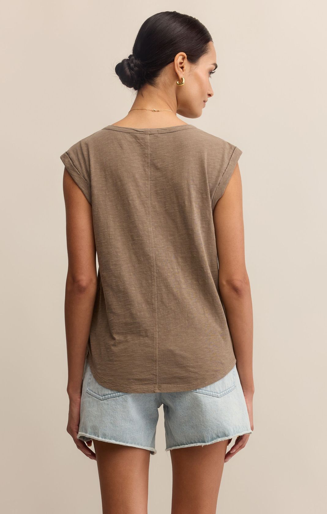 Z SUPPLY: Per Diem Tee-Tiki-1- Tops-Z SUPPLY-Usher & Co - Women's Boutique Located in Atoka, OK and Durant, OK