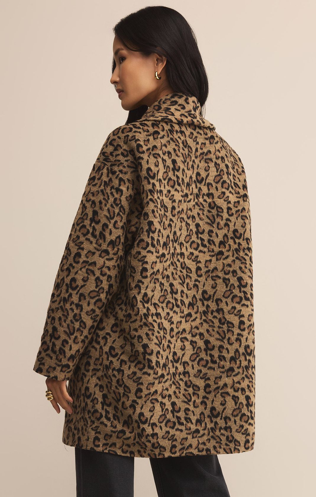Z SUPPLY: Lennon Animal Coat-2- Tops Over-Z SUPPLY-Usher & Co - Women's Boutique Located in Atoka, OK and Durant, OK