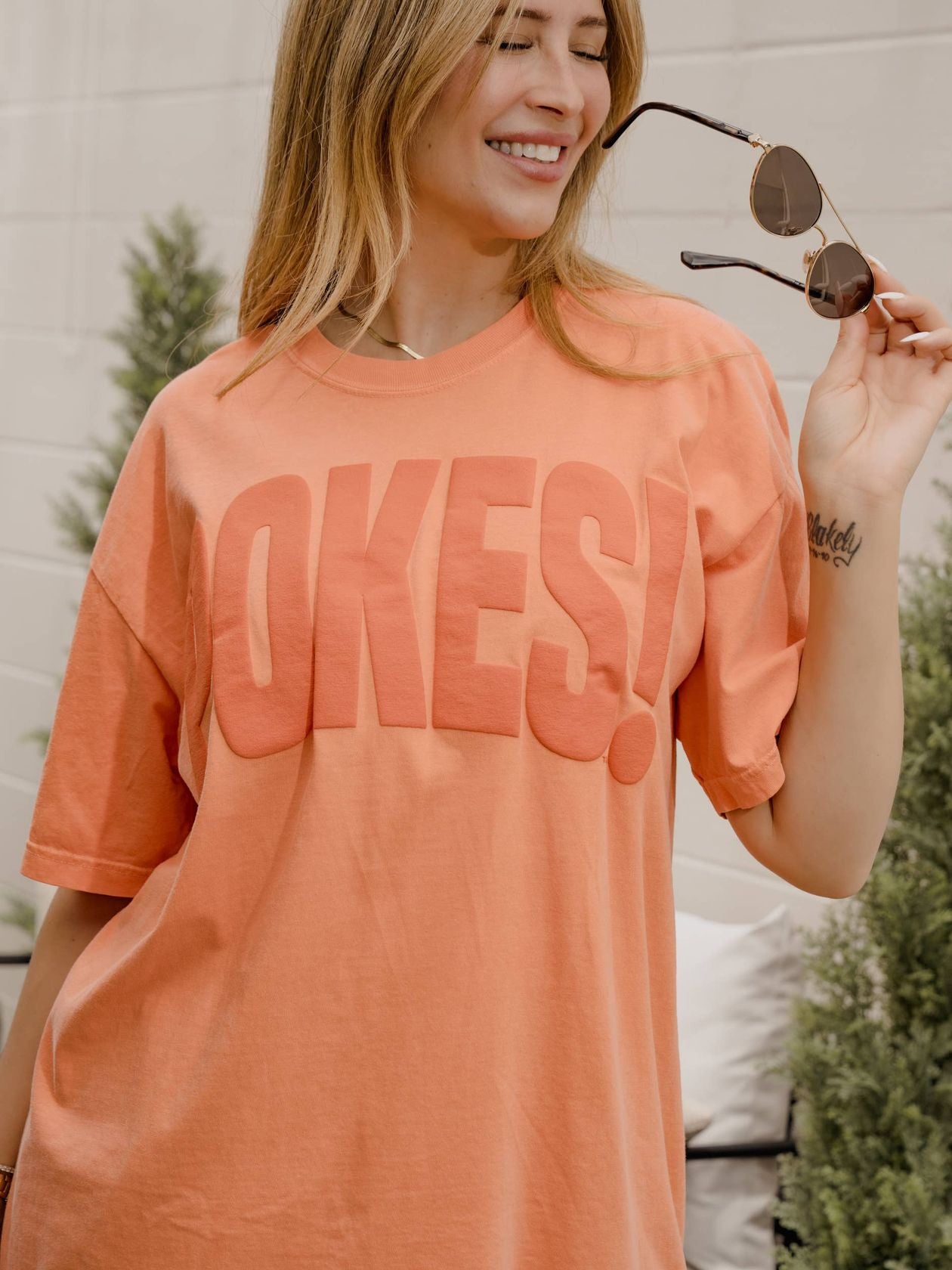 OSU Cowboys Puff Tee-1- Tops-LIVYLU-Usher & Co - Women's Boutique Located in Atoka, OK and Durant, OK