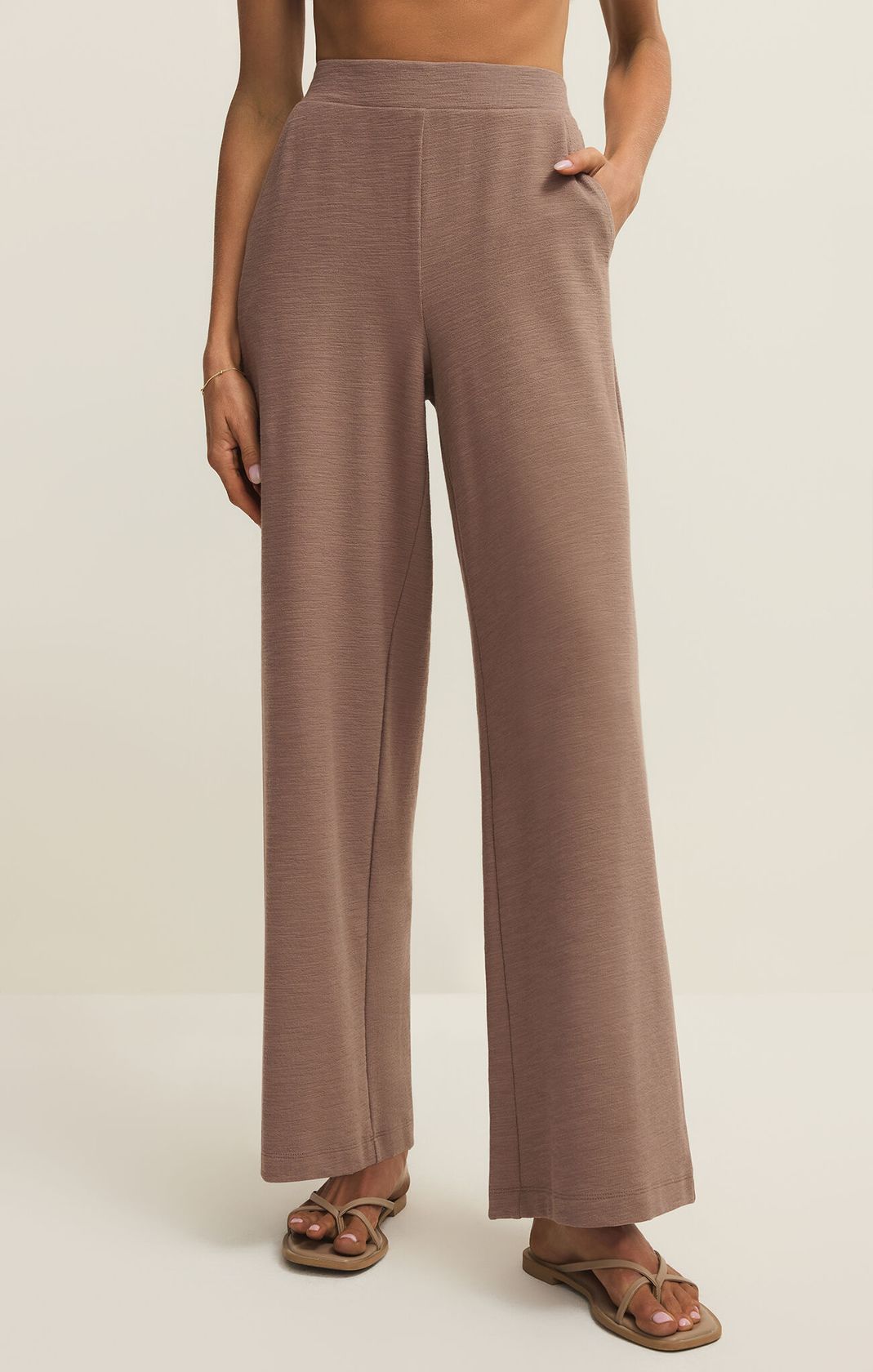 Z SUPPLY: Andre Wide Leg Pant-4- Bottoms-Z SUPPLY-Usher & Co - Women's Boutique Located in Atoka, OK and Durant, OK